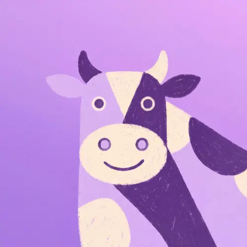 Purple Cow app icon
